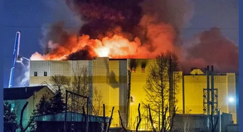  37 dead in Siberia shopping mall fire - Sakshi