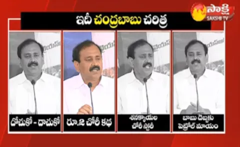 bhumana karunakar reddy told chandrababu Naidu theft history - Sakshi