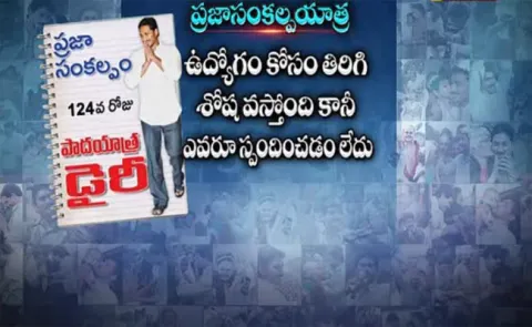 124th Day YS Jagan Padayatra Diary - Sakshi