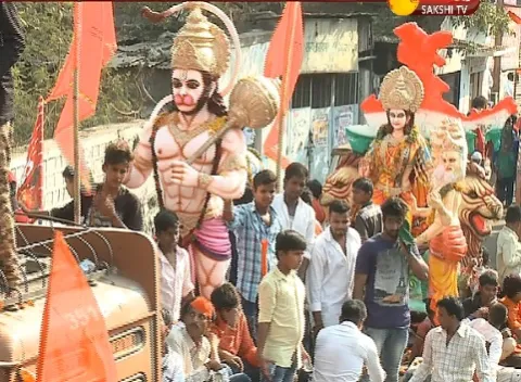 Hanuman Shobha Yatra Started - Sakshi