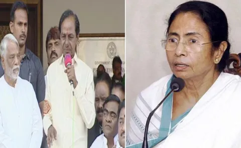Mamata calls CM Kcr on Third Front - Sakshi