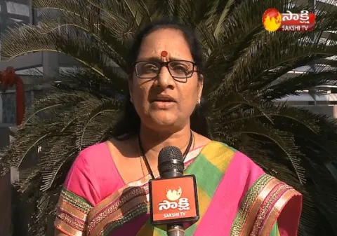 YSRCP Leader Vasireddy Padma Slams Chandrababu - Sakshi