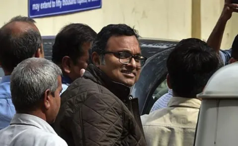 INX Media Case Karthi Remand Extended - Sakshi