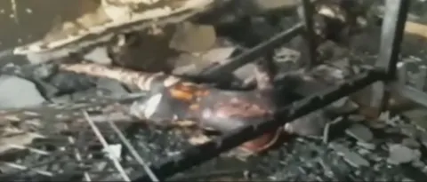 Retired Employ Burnt Alive in Hyderabad - Sakshi