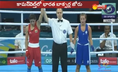 Indian Boxers Speed In Commonwealth Games 2018 - Sakshi