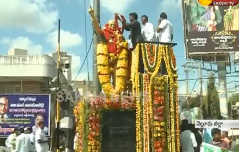Ambedkar Jayanthi Celebrations in Nellore - Sakshi