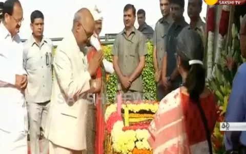 Ambedkar Birth Anniversary Grandly Celebrated - Sakshi