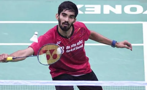Lee Chong Wei Beats Kidambi Srikanth Commonwealth Final - Sakshi