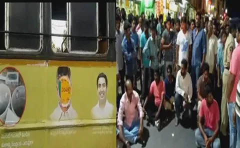 Chintamaneni Prabhakar Halchal in Hanuman Junction in Krishna - Sakshi