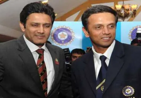 Rahul Dravid, Anil Kumble reject BJP Offer - Sakshi