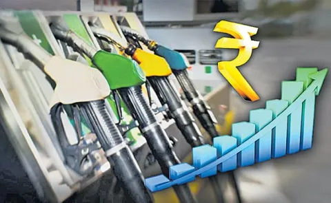 Rising Petrol and Diesel Prices - Sakshi