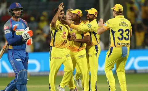 Chennai Super Kings beat Rajasthan Royals - Sakshi