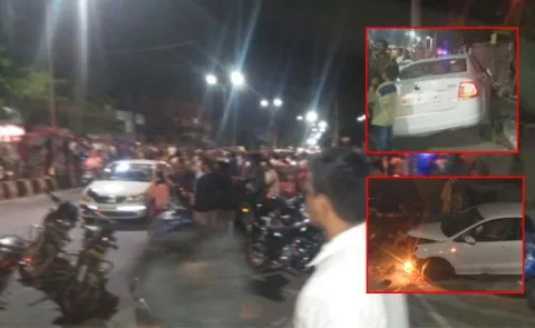 Drunk Driving Kills One Man in Hyderabad - Sakshi