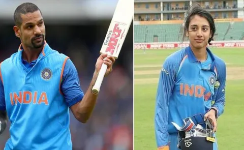 Shikhar Dhawan And Mandana Nominated for Arjuna Award - Sakshi