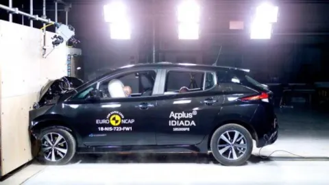 Nissan LEAF Becomes First Electric Car to Get New 5 Star Euro NCAP Safety Rating - Sakshi