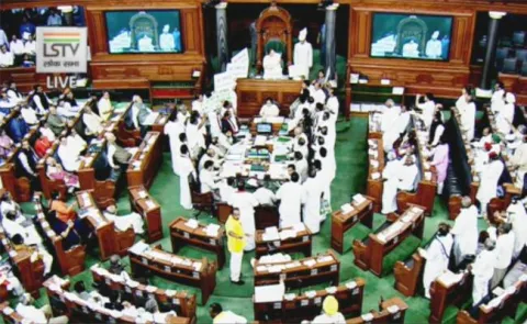 Lok Sabha adjourned sine die  - Sakshi