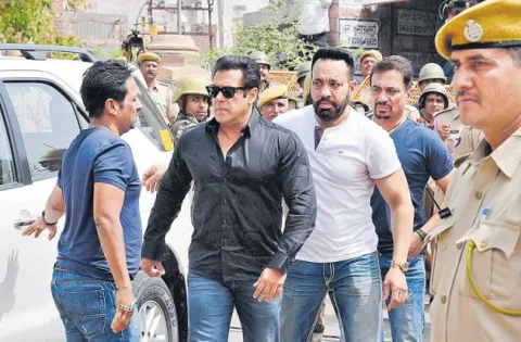 Bollywood star Salman Khan jailed for five years for poaching - Sakshi