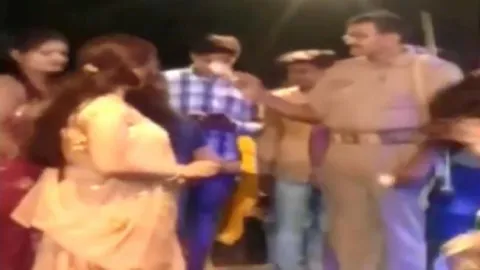 UP cop Shower Notes On Dancers - Sakshi