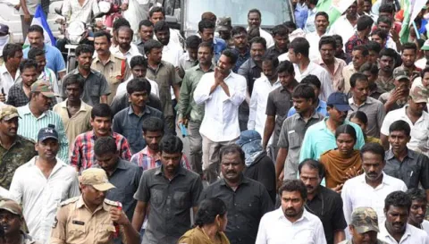 Day 158 YS Jagan Padayatra Begins - Sakshi