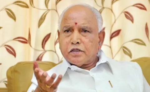 I don't want to talk about Congressand JDS says Yeddyurappa  - Sakshi