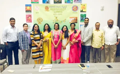 ATA TATA Conducts Painting Competitions in Dallas - Sakshi