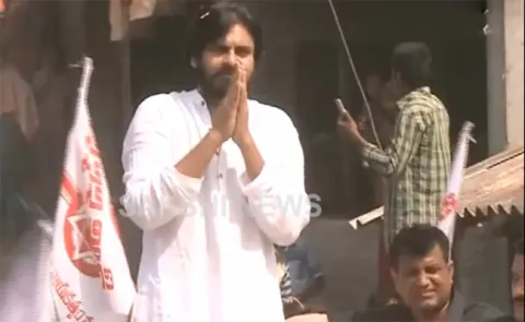 Pawan Kalyan Porata Yatra Starts from Ichchapuram - Sakshi