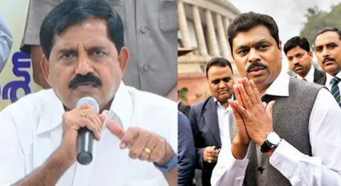 Minister Adinarayana Reddy Fire On CM Ramesh - Sakshi