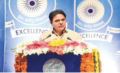Minister KTR Speech In Telangana Excellence Awards 2018 - Sakshi