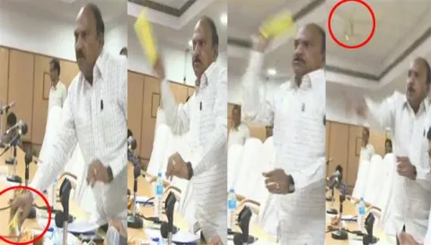 Kakinada Zp meeting- Mlc Reddy Subramanyam Abuses YSRCP MLA Jaggireddy - Sakshi