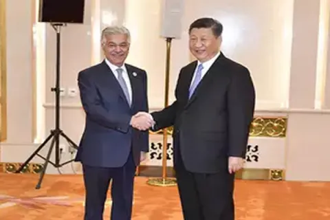 China says report on President Xi asking Pak to relocate LeT chief Saeed shocking, baseless - Sakshi