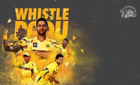 CSK Whistle Podu Video Song famous in social media - Sakshi