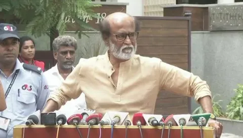 Rajinikanth visits Sterlite plant protest victims in Thoothukudi - Sakshi