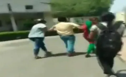 Girl students beat up professor in Patiala for sending obscene messages - Sakshi