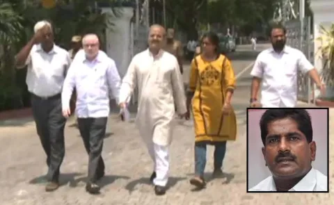 BJP leaders files complaint to Governor against AP NGO President - Sakshi