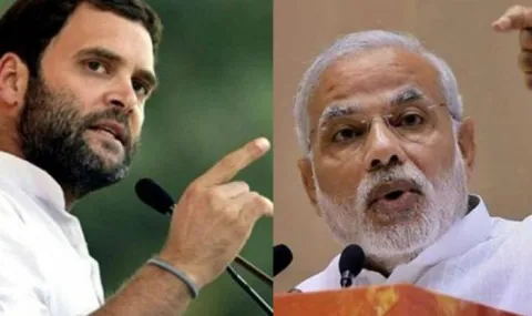 PM Modi Doesnt Respect Guru LK Advani- Rahul Gandhi Jab Draws BJP Fury - Sakshi