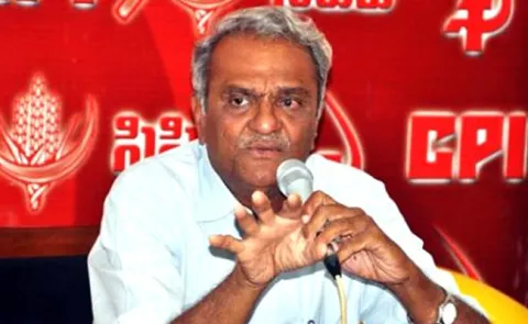 CPI Narayana Demands SIT report ON Madhurawada Lands in Vizag - Sakshi