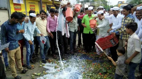 Farmers begin 10-day strike in five states - Sakshi