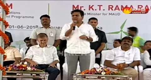Medchal- IT Minister KTR Speech at World Environment Day Celebration - Sakshi