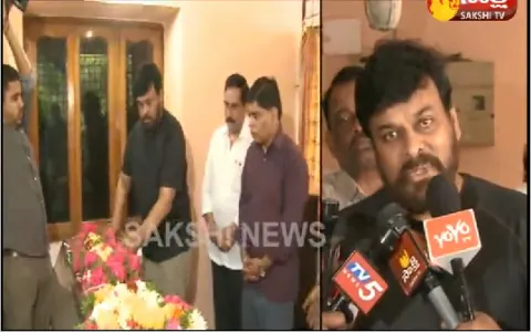 Chiranjeevi pays condolences to Sr Journalist Nanda Gopal - Sakshi