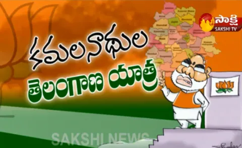 Political corridor 23rd June 2018 BJP Leaders Telangana Ture - Sakshi