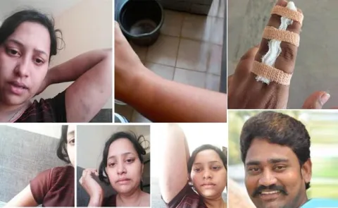 Harini kumari Alleges That Her Husband TDP Leader Tortured Her - Sakshi