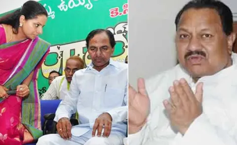 TRS Senior D.Srinivas comments  about MP Kavithas Allegations - Sakshi