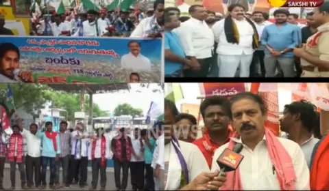 cpi leader ramakrishna speaks to media over steel plant - Sakshi