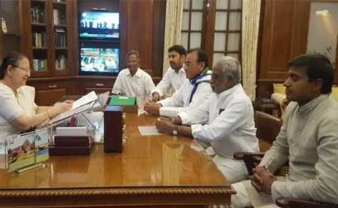 Loksabha Speaker Sumitra Mahajan Accepts  YSRCP MPs Resignations - Sakshi