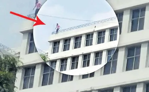 Girl jumps to death after failing to get good NEET rank in Hyderabad - Sakshi