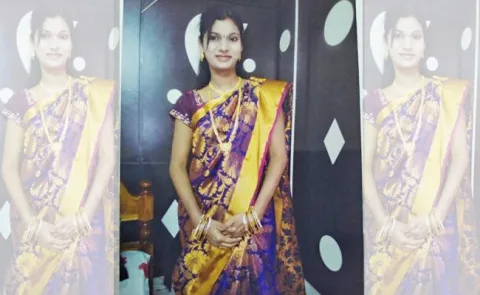 Married woman Missing after she Reach Shamshabad Airport - Sakshi