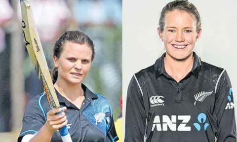 NZ women hit ODI record 490 against Ireland - Sakshi
