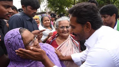 YS Jagan Praja Sankalpa Yatra Day 184 Ends - Sakshi
