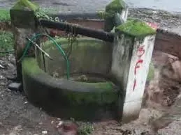 Kerala rains- Grandmother well sinks in Wayanad - Sakshi