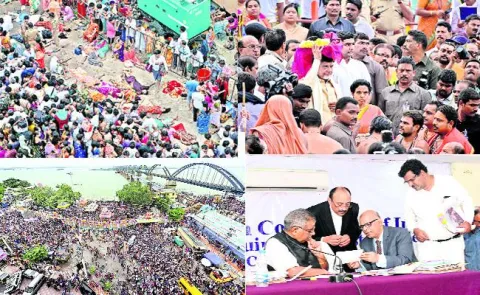 3 Years For godavari maha pushkaram incident - Sakshi